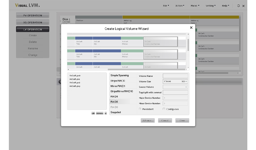 Resize Logical Volume
